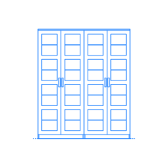 Furniture Display Cabinet Ikea Brimnes Glass Door Cabinet Tall 2 Wide Silhouette Cutting Svg Files, Free Vectors File